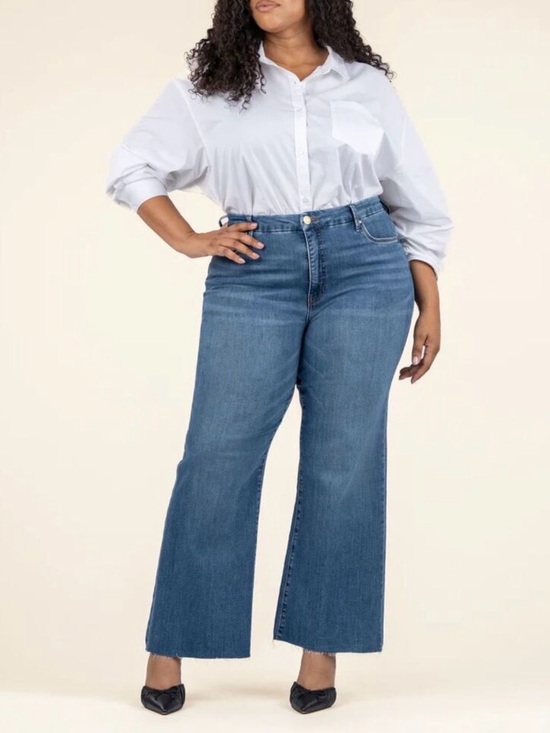 Kut from the Kloth Denim - NEW KUT from the Kloth Meg High Rise Wide Leg, Plus 20W